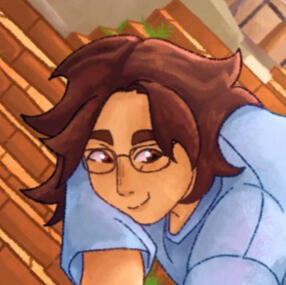 A digital illustration of Izutsumi from Dungeon Meshi.